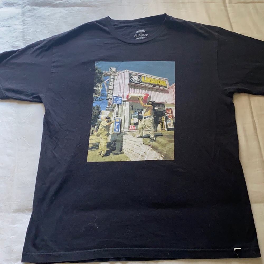 RARE ALTAMONT X NECKFACE INTO DARKNESS T-SHIRT M